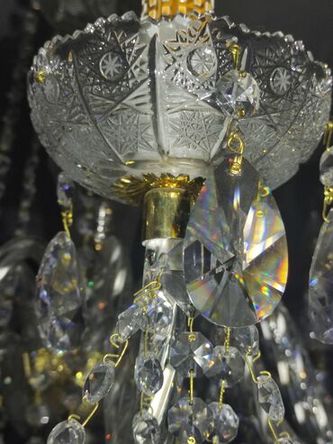 Çilçıraqlar: Çılçıraq, 10 və daha çox lampa, Xrustal — 4