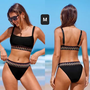 just do it helanke: M (EU 38), Polyester, Geometrical, color - Black