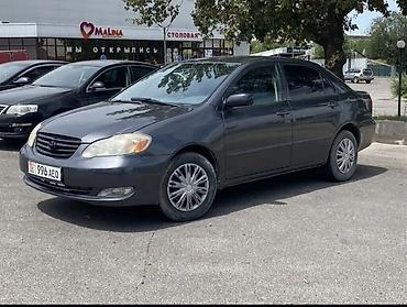 корай 5: Toyota Corolla: 2003 г., Автомат, Бензин, Седан — 1