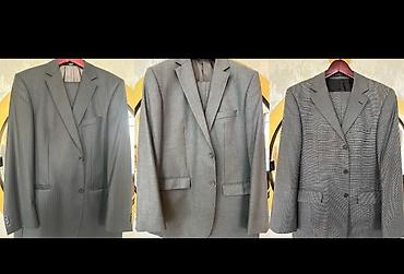 Kişi geyimləri: Yeni Kostyum classic 56 olchu 
Turkiye istehsali
diger rengler var — 9