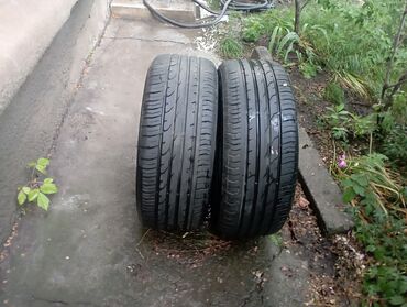 Шины: Шины 215 / 55 / R 16, Лето, Б/у, Пара, Легковые, Франция, Continental