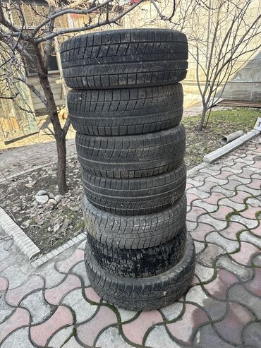 диски 15r: Шины 205 / 55 / R 16, Зима, Б/у, Комплект, Легковые, Япония