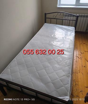 Çarpayılar: Yeni, Təknəfərlik çarpayı, Bazasız, Matrassız, Siyirməsiz, Azərbaycan — 2