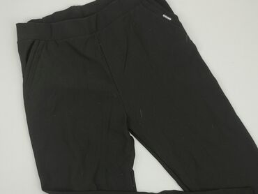 spodnie dresowe damskie bez ściągacza na dole: Material trousers, 7XL (EU 54), condition - Good