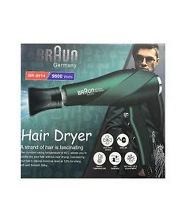 braun saç feni: Məhsul №: 6336 Adı: Fen Braun BR-9914 - SHRK_4884_00817 Brend: Braun — 1