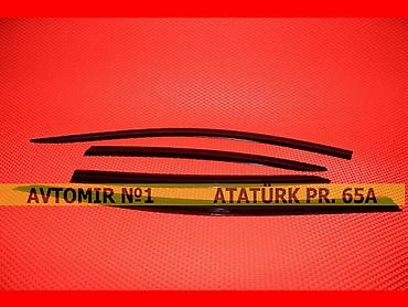 Aksesuarlar və tüninq: Hyundai Sonata 2015 yan küləkliklər 🚙🚒 Ünvana və Bölgələrə ödənişli — 1