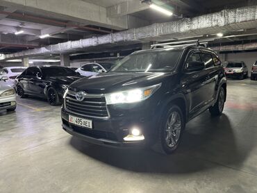 Toyota: Toyota Highlander: 2016 г., 3.5 л, Автомат, Гибрид, Внедорожник