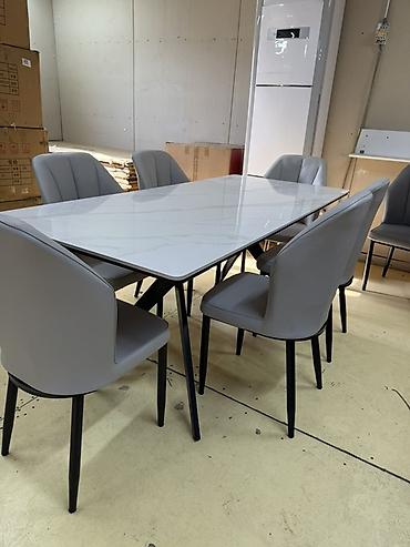 Кухонные столы и стулья: Кухонный стол и стул, цвет - Синий — 2