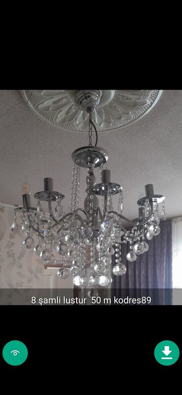 Çilçıraqlar: Çılçıraq, 10 və daha çox lampa -da lalafo.az — 27 Çilçıraqlar: Çılçıraq, 10 və daha çox lampa — 27