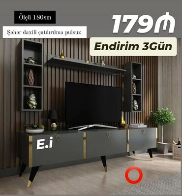 Mebel: *TV stend 179AZN💥* ✔️Rəng seçimi var *Çatdırılma və quraşdırılma