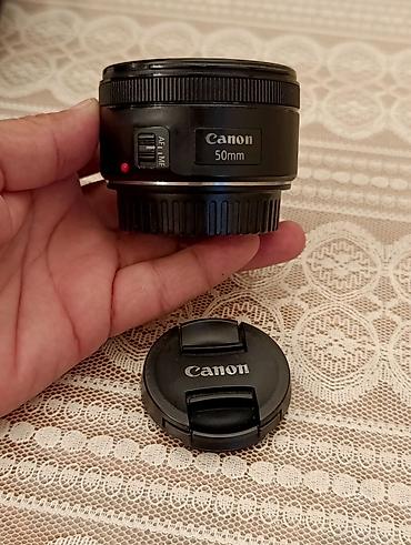 noutbuk ucun cantalar: Canon EF 50mm f/1.8 STM obyektiv - Bayonet: Canon EF (tam kadr və — 4