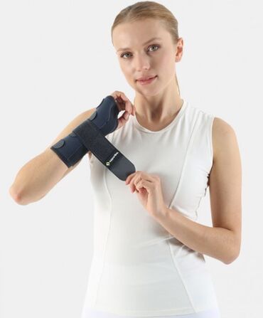 Ортезы: Шины на кисти руки, шина на запястье. Шина для большого пальца руки — 3
