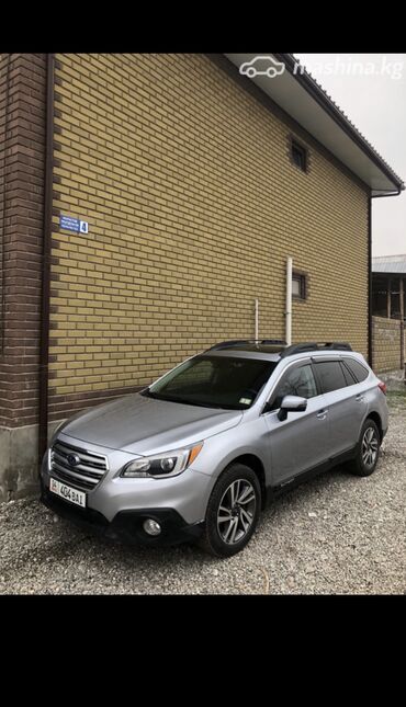 токмок машына: Subaru Outback: 2017 г., 2.5 л, Вариатор, Бензин, Кроссовер