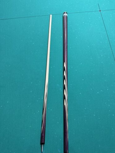 ткань для бильярдного стола: Бильярдный кий разборный (2 части) Кий Амарант граб эбен Сам Дастана