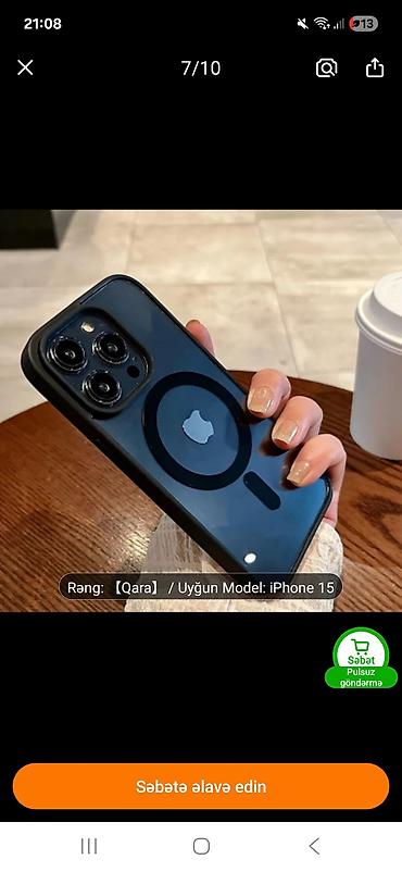 samsung a52 case: Yeni paketində, iphone 15 üçün case — 1