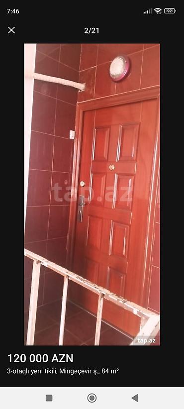 salyanda evler: Mingəçevir şəhərində 3 otaqlı yeni tikili mənzil – 84 m² 5 mərtəbəli — 1