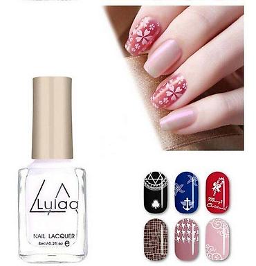 база топ: Лак гель для Ногтей LULAA NAIL LACQUER (6ml) - Для Стемпинга и Финиша — 1