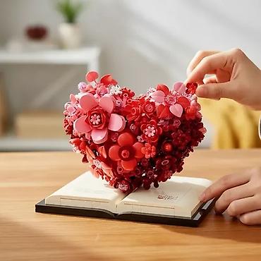 жаныбарлар ат: 🌹 Конструктор «Сердце из цветов» 768 деталей 🌸 Яркая цветочная — 2