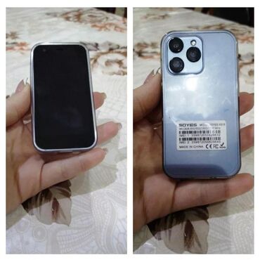 bm10 mini telefon: IPhone 13 mini, 64 GB, Mavi, Zəmanət, Barmaq izi, Face ID