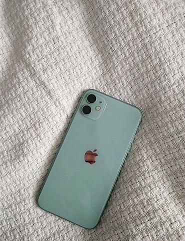 IPhone 11, зелёный - Корпус: стекло и алюминий, цвет Green (mint)