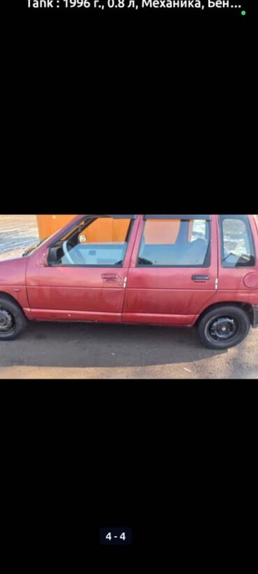 Daewoo: Daewoo Tico: 1996 г., 0.8 л, Механика, Бензин, Универсал