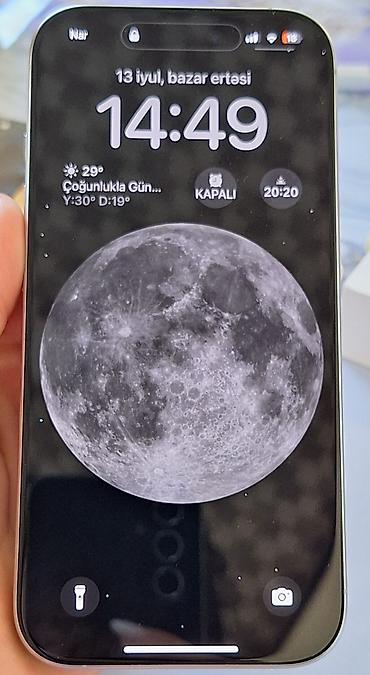 IPhone 16 Pro, 128 GB, White Titanium lalafo.az -da IPhone 16 Pro, 128 GB, White Titanium