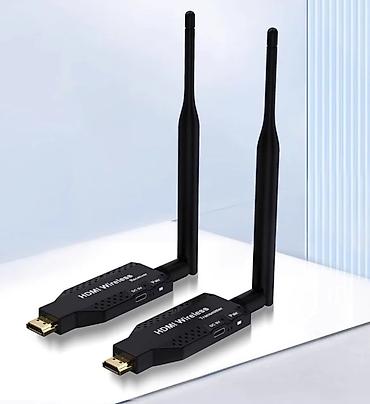 hdmi удлинитель: Беспроводной HDMI‑удлинитель 100 м Комплект передатчик (TX) + — 2
