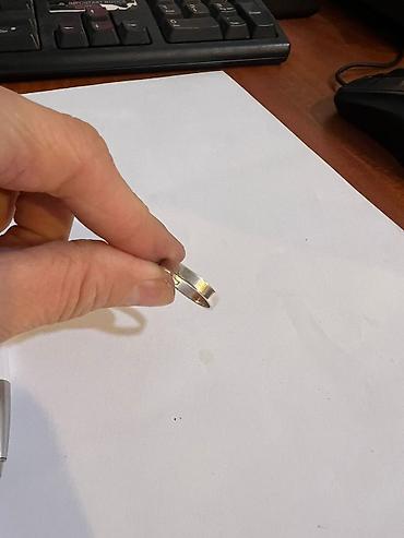 обручальное кольцо: Серебряное кольцо 925 проба, gümüş üzük 925 prob — 2