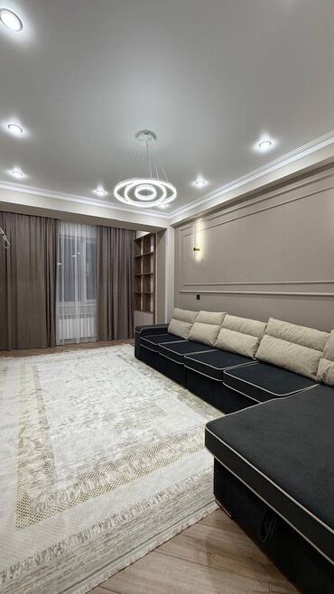 тоголок молдо фрунзе: 2 комнаты, 66 м², Элитка, 5 этаж, Дизайнерский ремонт
