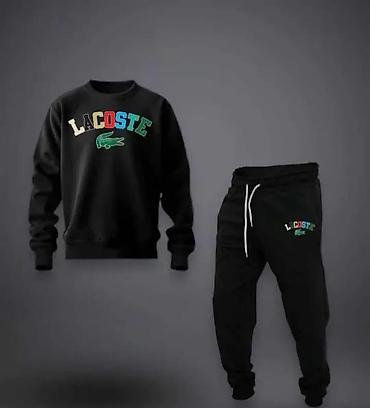 Trenerke: Trenerka Lacoste, bоја - Crna — 13