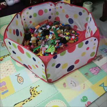 Игровые манежи: 🎉 Детский сухой бассейн Яркий и весёлый бассейн для игр с — 11