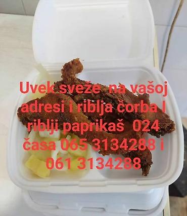 Meso, riba, živinsko meso: Prodaja pržene ribe, riblje čorbe i riblji paprikaš — 11