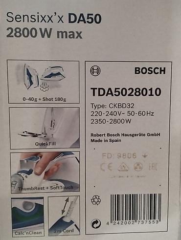 bosch ütü: Ütü yenidir. 180 manata satılır . Bosch markası — 2