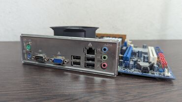 полный комплект пк: Материнская плата, Б/у, LGA775, Mini-ATX, Для ПК
