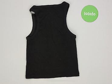 czarne bluzki basic: Sinsay, Top damski, rozmiar M — 4