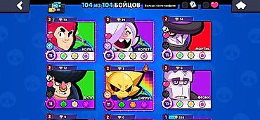 Другие игры и приставки: Аккаунт Brawl Stars - 71 470 трофеев, ранг «Путь к славе» — 3