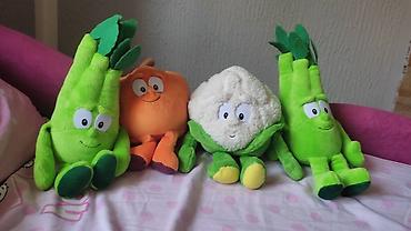 čile trenerka: Set plišanih igračaka – likovi povrća (Grocery Gang/Shopkins stil) - — 4