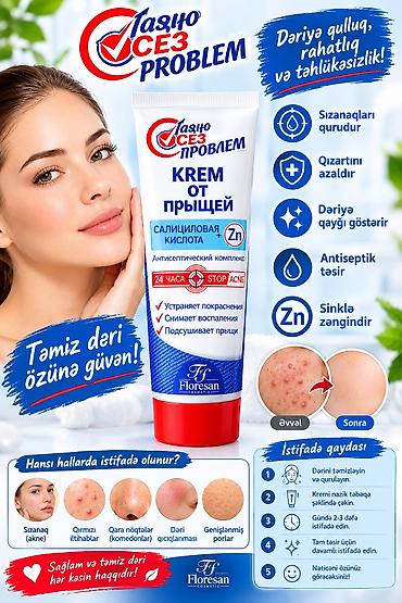 Sepgi sızanaq əleyhinə krem Xüsusiyyətlər: - Salisilik turşu + sink lalafo.az -da Sepgi sızanaq əleyhinə krem Xüsusiyyətlər: - Salisilik turşu + sink