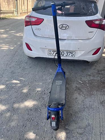 scuter electric: Elektrik skuter – “Transformers” dizaynlı, mavi-qara rəng — 5