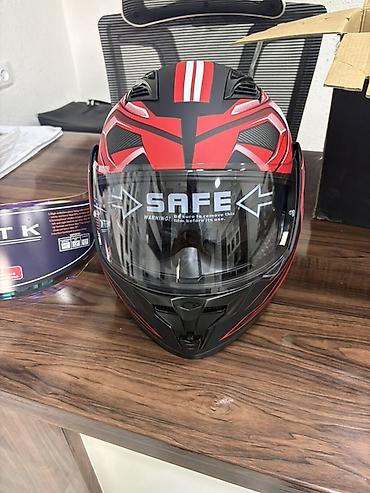 Мотоэкипировка: Moto kask – modul tipli (çənə hissəsi qaldırılan), inteqrasiya olunmuş — 1