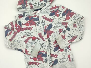 sweterek dla niemowlaka 62 na drutach: Bluza, Marvel, 9 lat, 128-134 cm, stan - Dobry