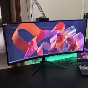 дисплеи для телефонов: Монитор, Жаңы, LED, 33" - 34"
