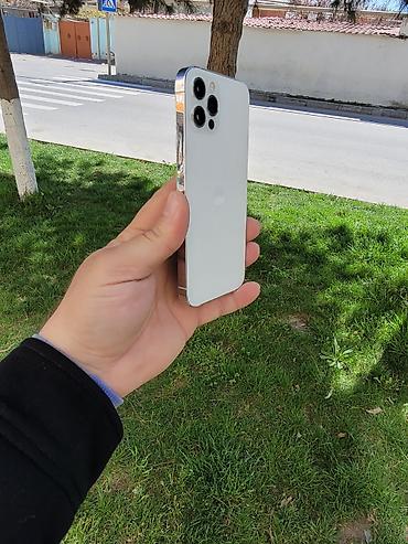 Apple iPhone: IPhone 12 Pro, 128 GB, White Titanium, Face ID — 9