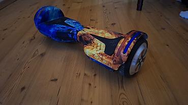 Электротранспорт: LED işıqlı balans skuter (hoverboard) - Ölçü: təxminən 6.5 düymlük — 1