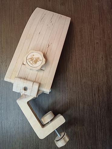 Аксессуары для шитья: "Шорник" деревянные тиски для мастеров кожевников, удобно зажимать — 12