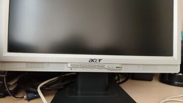 Monitorlar: Acer AL1717 F modelinə aid LCD monitor. Ofis və ya ev istifadəsi üçün — 4