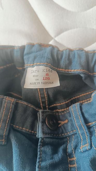 Джинсы и брюки: Zara Kids uşaq cinsi - Brend: Zara Kids - Ölçü: 8 yaş / 128 sm — 2