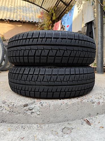 mers 202: Шины 165 / 65 / R 14, Зима, Б/у, Пара, Легковые, Япония, Bridgestone — 1
