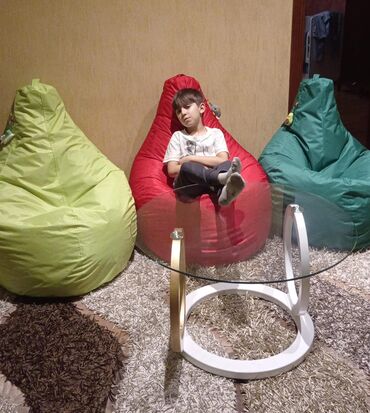 Pufiklər: Yeni, Pufik-kreslo, Parça, Kredit yoxdur, Çatdırılma yoxdur — 29