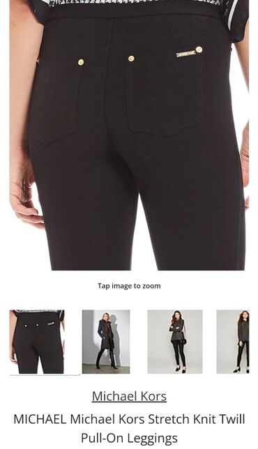 Pantalone: S (EU 36), Normalan struk, Ravne nogavice — 10
